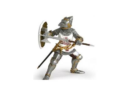Figurine Chevalier Teutonique - Figurine du Médiéval - Papo 39947
