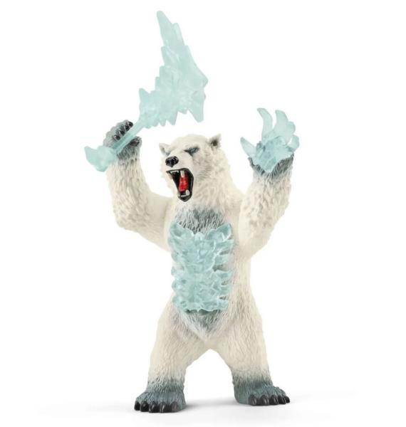 Figurine Ours du blizzard armé - Schleich 42510 - Figurines des Eldrador® Créatures