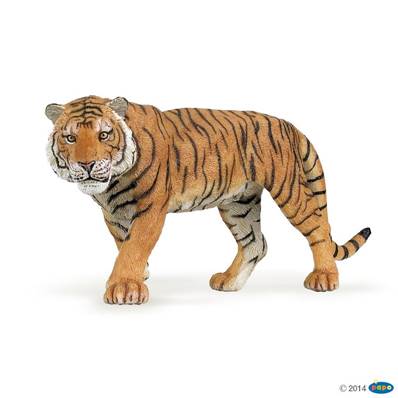 Figurine Tigre - Figurines des Animaux Sauvages - Papo 50004