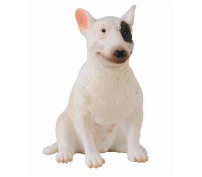 Figurine Collecta 88385 - Chien Bull Terrier - Taille M - Figurines des Animaux