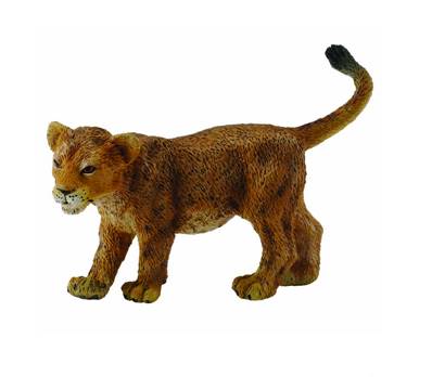 Figurine Collecta 88417 - Lionceau marchant - Taille S - Animaux Sauvages Collecta