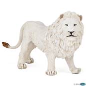 Figurine Lion blanc - Figurines des Animaux Sauvages - Papo 50074