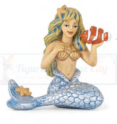 Figurine Sirene Argentée - Figurine Fiction et Légende - Papo 39107