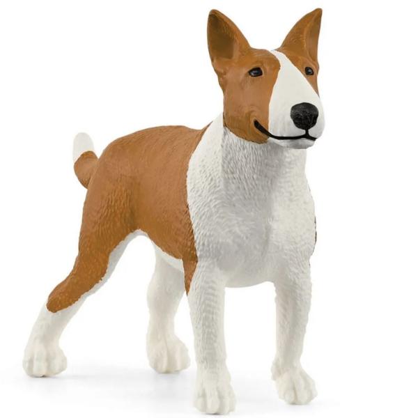 Figurine Chien Bull terrier - NOUVEAU - Schleich 13966 - Figurine des Animaux Domestique