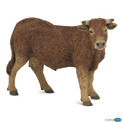 Figurine Vache Limousine - Figurines des Animaux de la Ferme - Papo 51131
