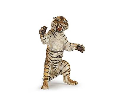 Figurine Tigre Debout - Figurines des Animaux Sauvages - Papo 50208