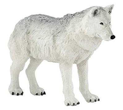Figurine Loup Polaire - Figurines des Animaux Sauvages - Papo 50195