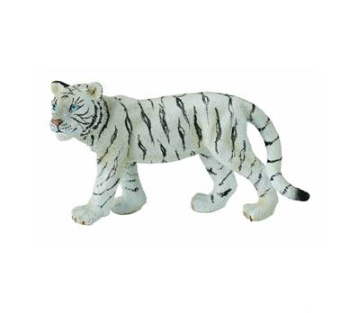 Figurine Collecta 88429 - Bébé Tigre Blanc - Taille M - Collecta les Animaux Sauvages