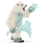 Figurine Ours du blizzard armé - Schleich 42510 - Figurines des Eldrador® Créatures