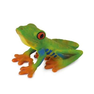 Figurine Collecta 88386 - Grenouille rainette yeux rouge - Figurines des Animaux Collecta