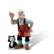 Figurine Disney Pinocchio - Gepetto - Bullyland 12398
